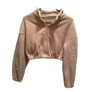 2/$20 Cropped Fuzzy Jacket